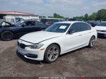 2015 Bmw 3 Series 328i White vin: WBA3A5G55FNS85411