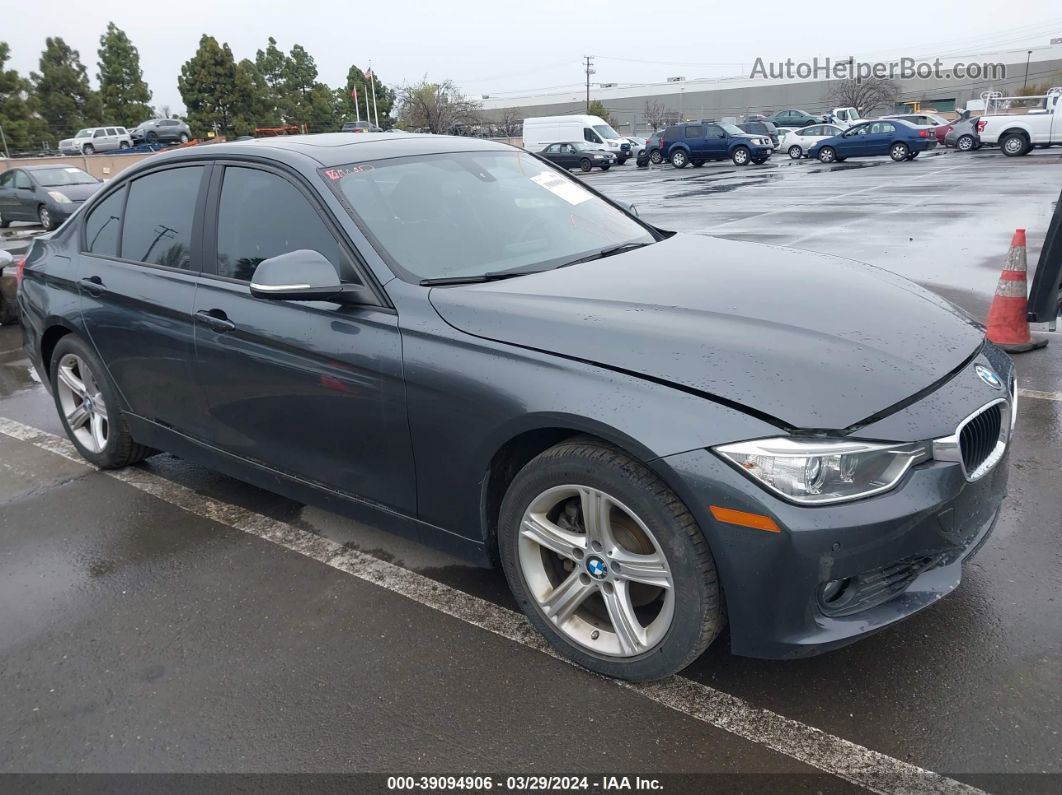 2015 Bmw 328i   Gray vin: WBA3A5G55FNS89250