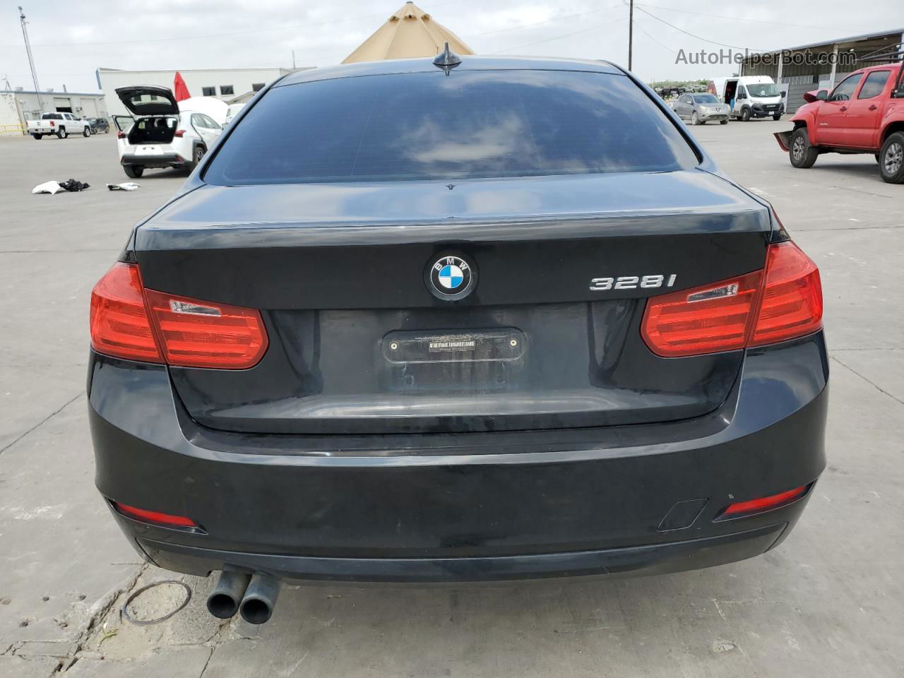 2012 Bmw 328 I Black vin: WBA3A5G56CNP17015