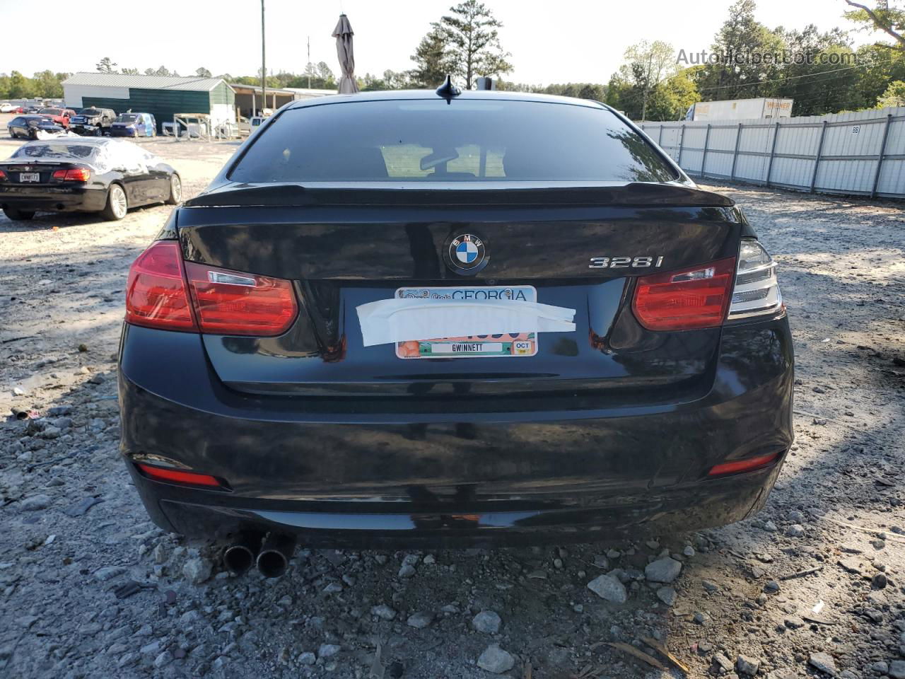 2012 Bmw 328 I Black vin: WBA3A5G56CNP17239