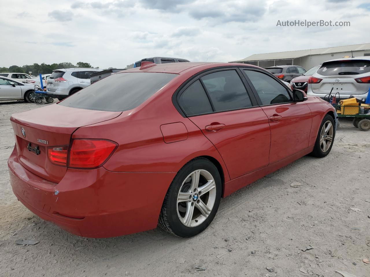 2013 Bmw 328 I Red vin: WBA3A5G56DNP20336