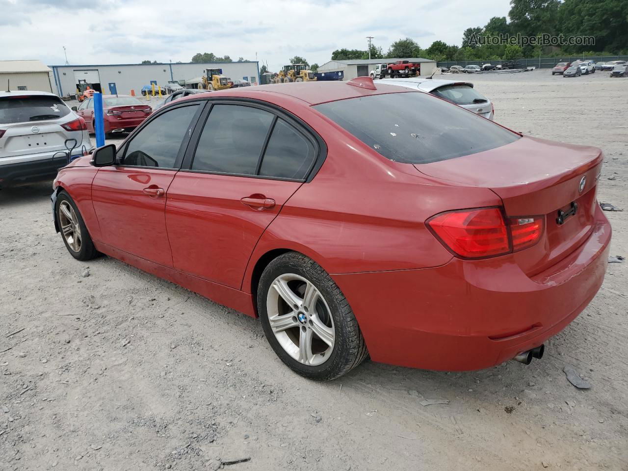 2013 Bmw 328 I Red vin: WBA3A5G56DNP20336