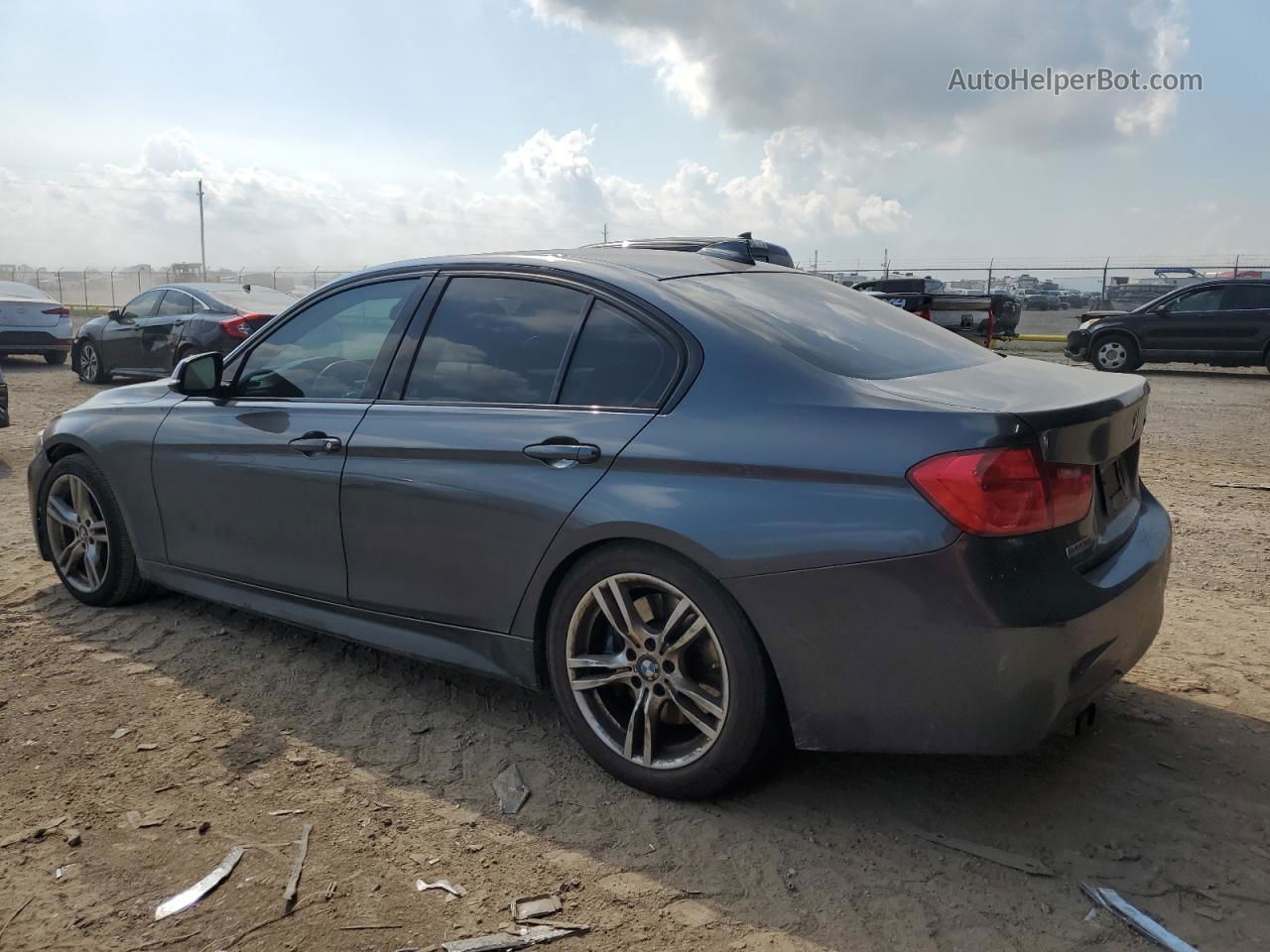 2014 Bmw 328 I Серый vin: WBA3A5G56ENP28471