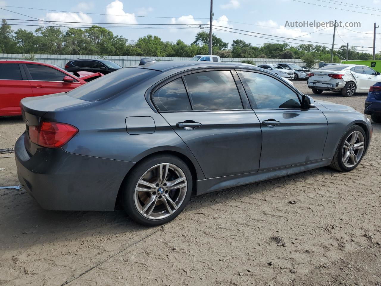 2014 Bmw 328 I Серый vin: WBA3A5G56ENP28471