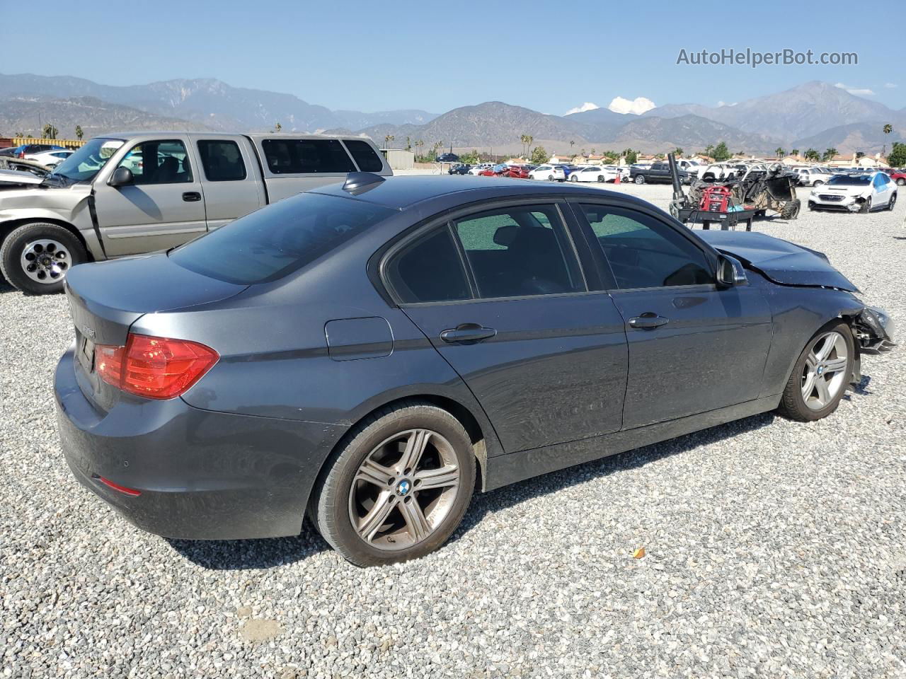 2014 Bmw 328 I Серый vin: WBA3A5G56ENP31824