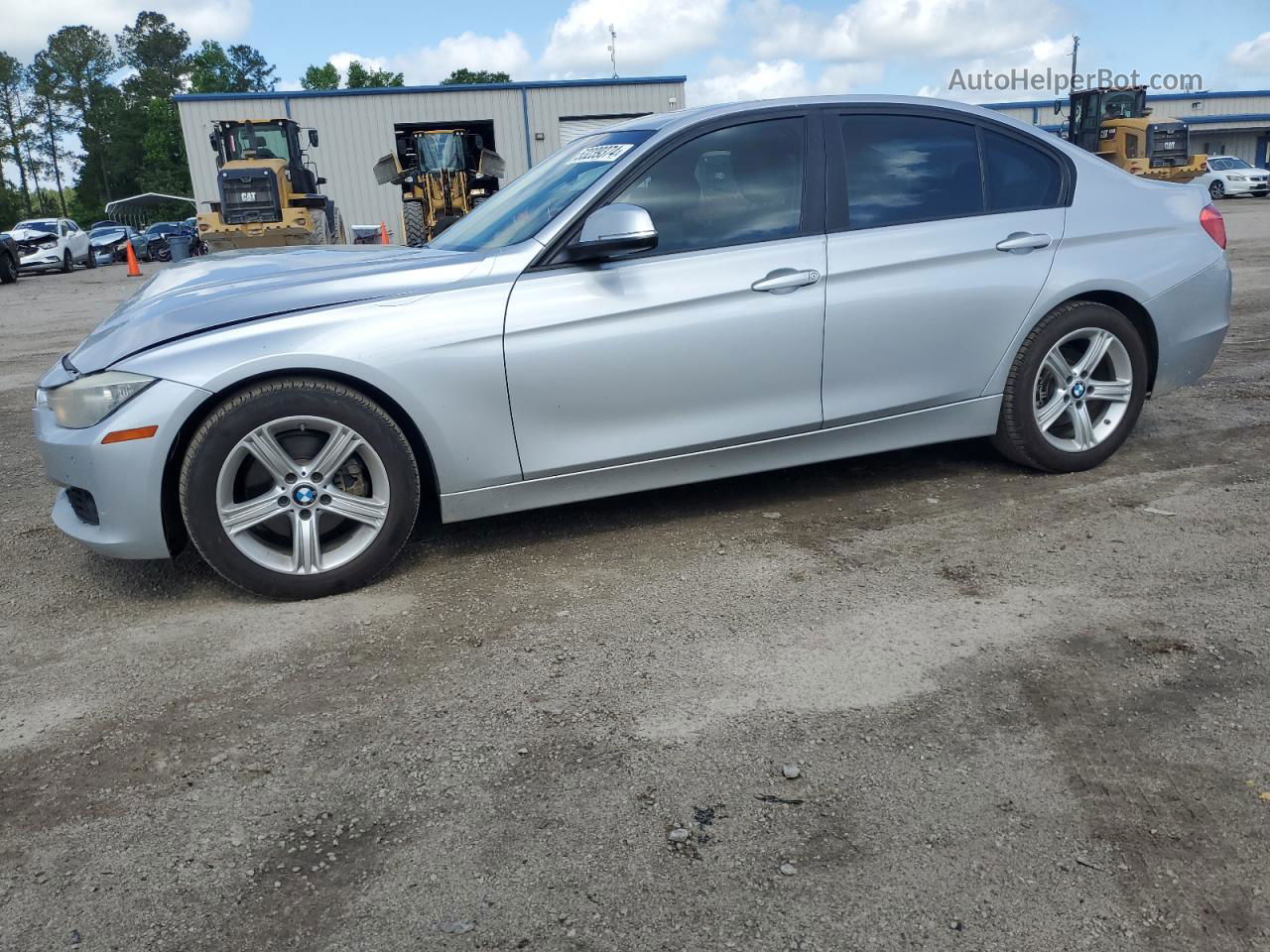 2014 Bmw 328 I Silver vin: WBA3A5G56ENP33864