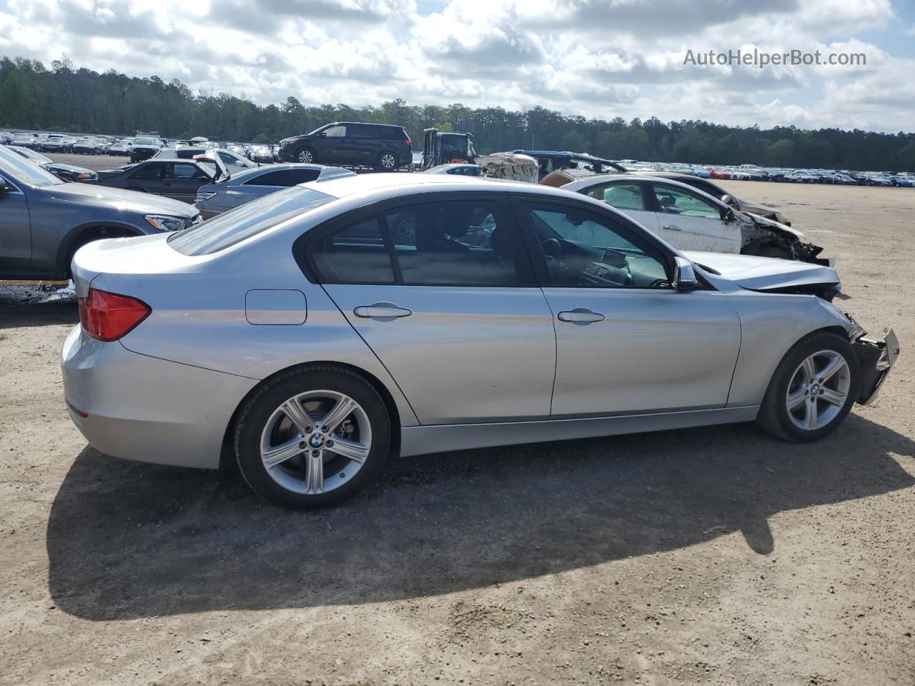 2014 Bmw 328 I Серебряный vin: WBA3A5G56ENP33864