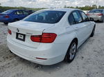 2015 Bmw 328 I White vin: WBA3A5G56FNS82226