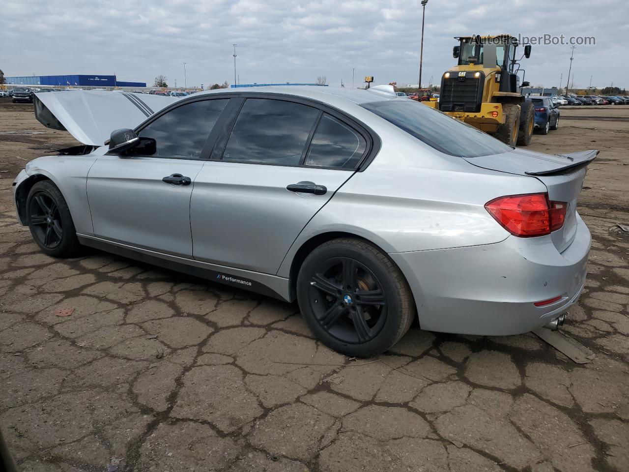 2015 Bmw 328 I Silver vin: WBA3A5G56FNS83327