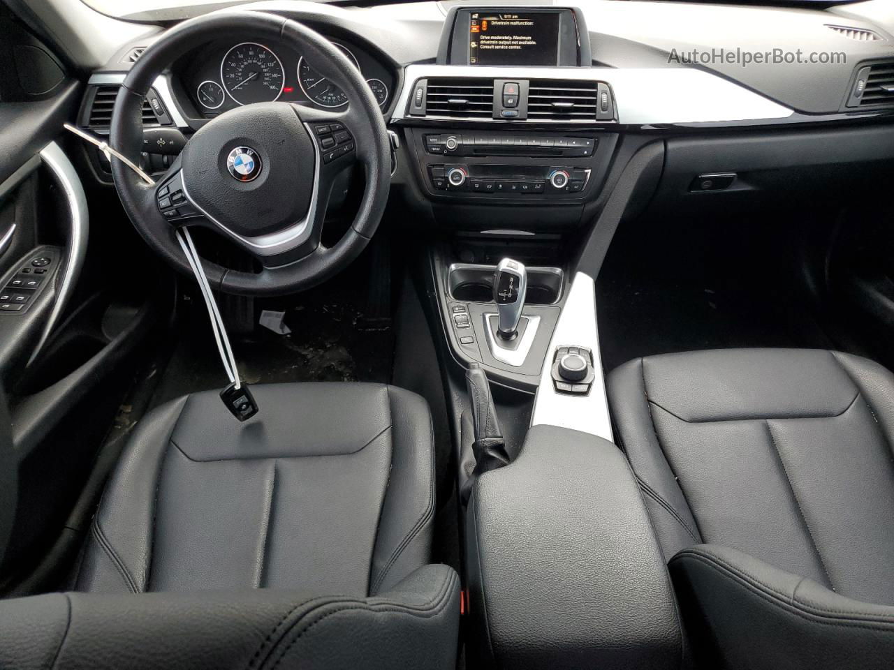 2015 Bmw 328 I Серый vin: WBA3A5G56FNS86082