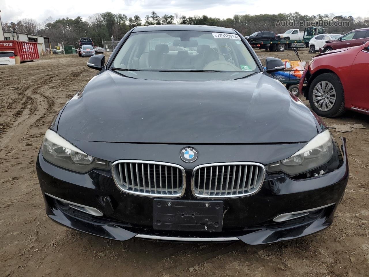 2012 Bmw 328 I Black vin: WBA3A5G57CNN65844