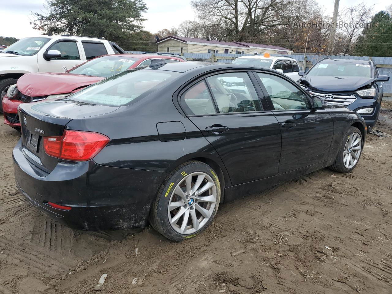 2012 Bmw 328 I Black vin: WBA3A5G57CNN65844