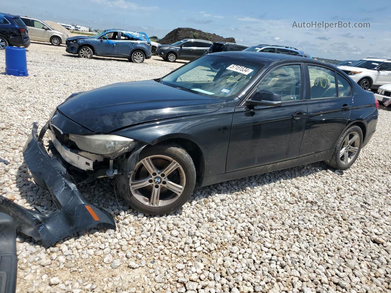 2012 Bmw 328 I Black vin: WBA3A5G57CNP16519