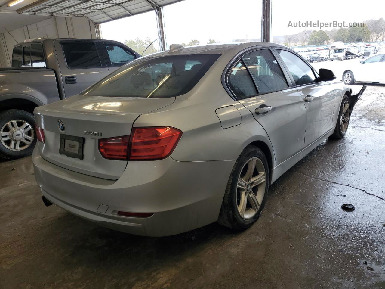 2013 Bmw 328 I Silver vin: WBA3A5G57DNP21138