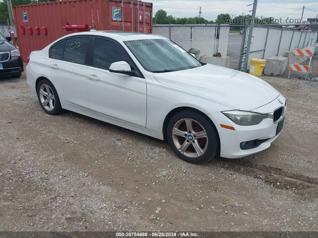 2013 Bmw 328i   White vin: WBA3A5G57DNP24203