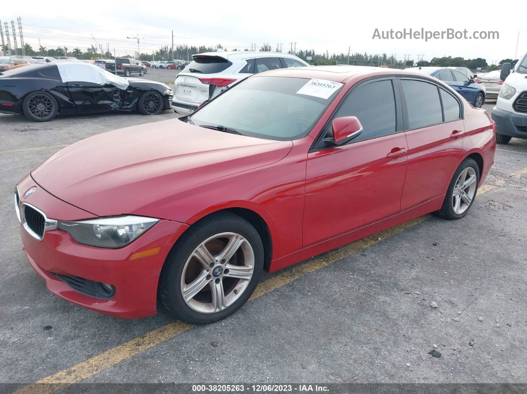 2015 Bmw 328i Red vin: WBA3A5G57FNS88567