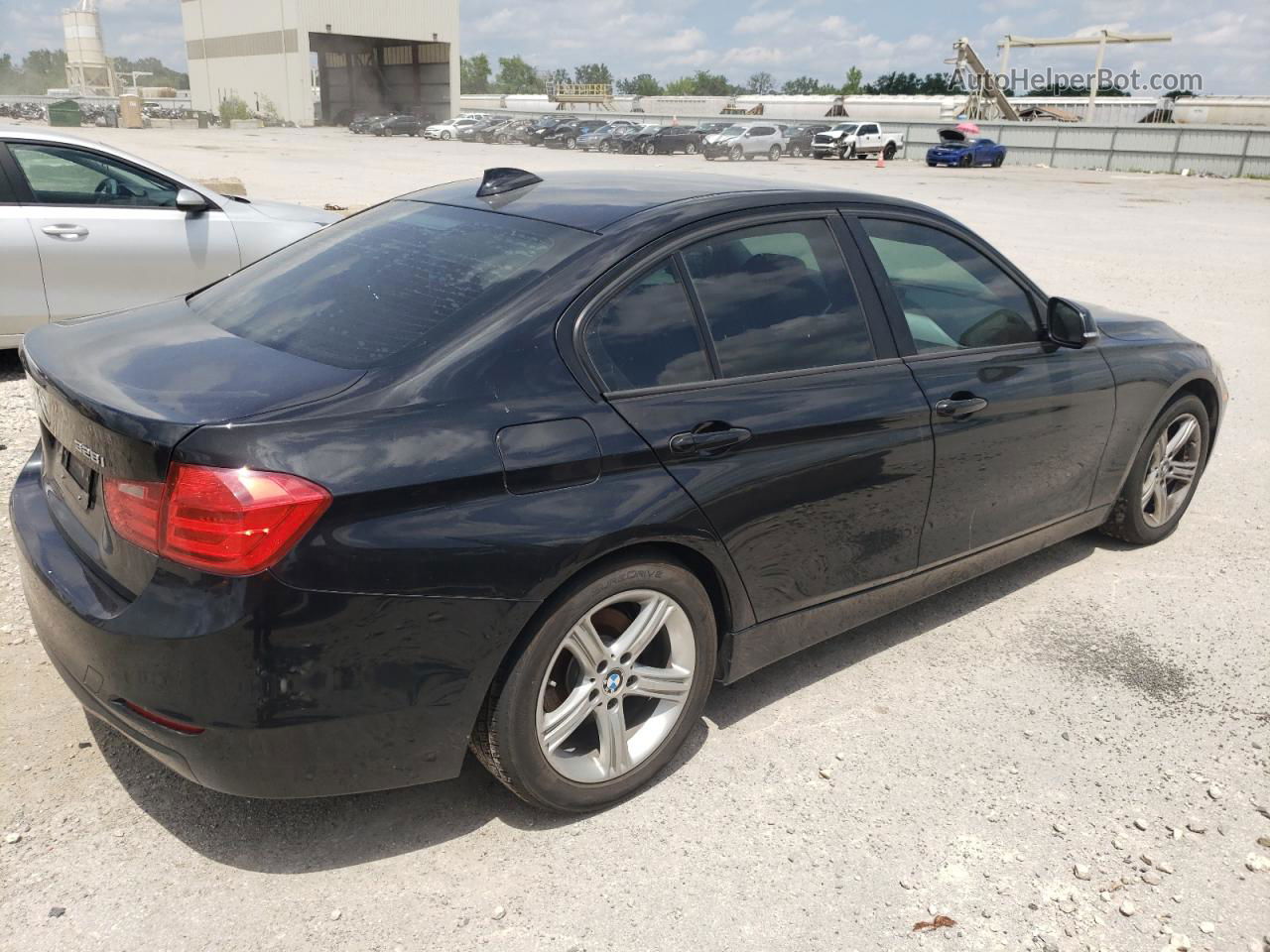 2013 Bmw 328 I Черный vin: WBA3A5G58DNP21651