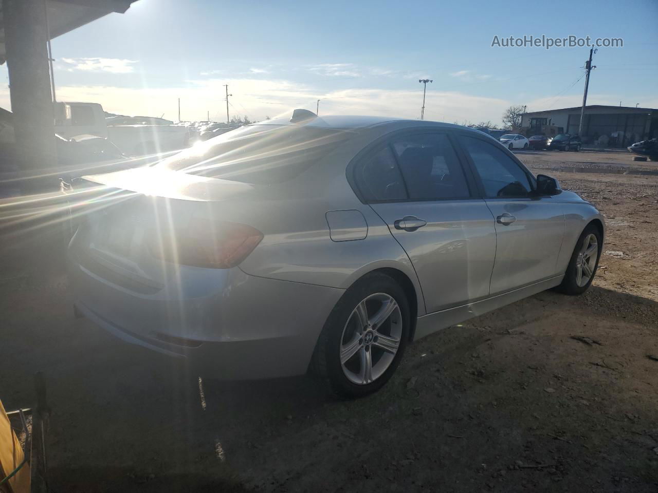 2013 Bmw 328 I Silver vin: WBA3A5G58DNP24968