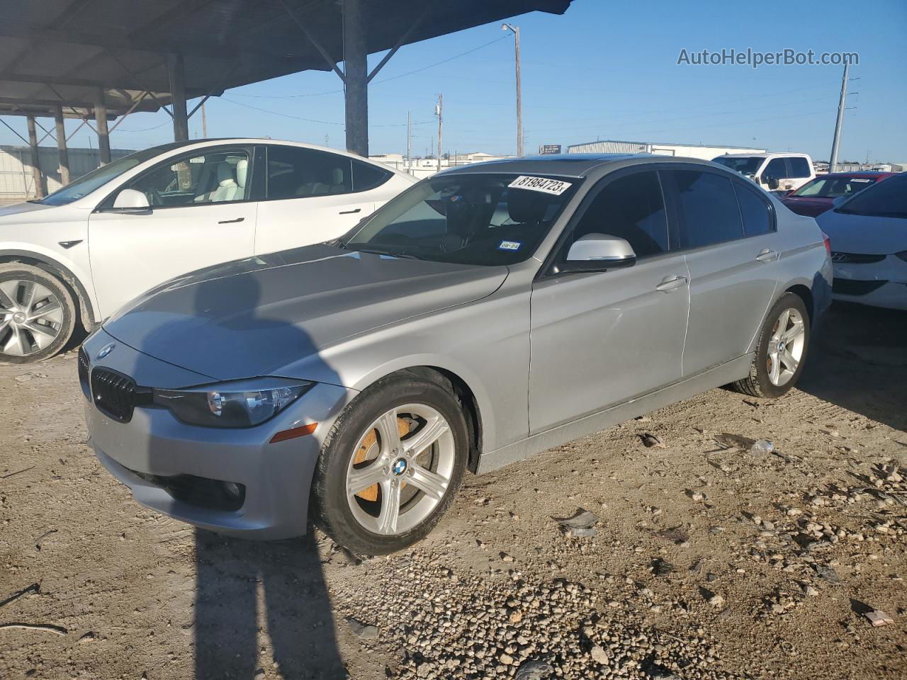 2013 Bmw 328 I Silver vin: WBA3A5G58DNP24968