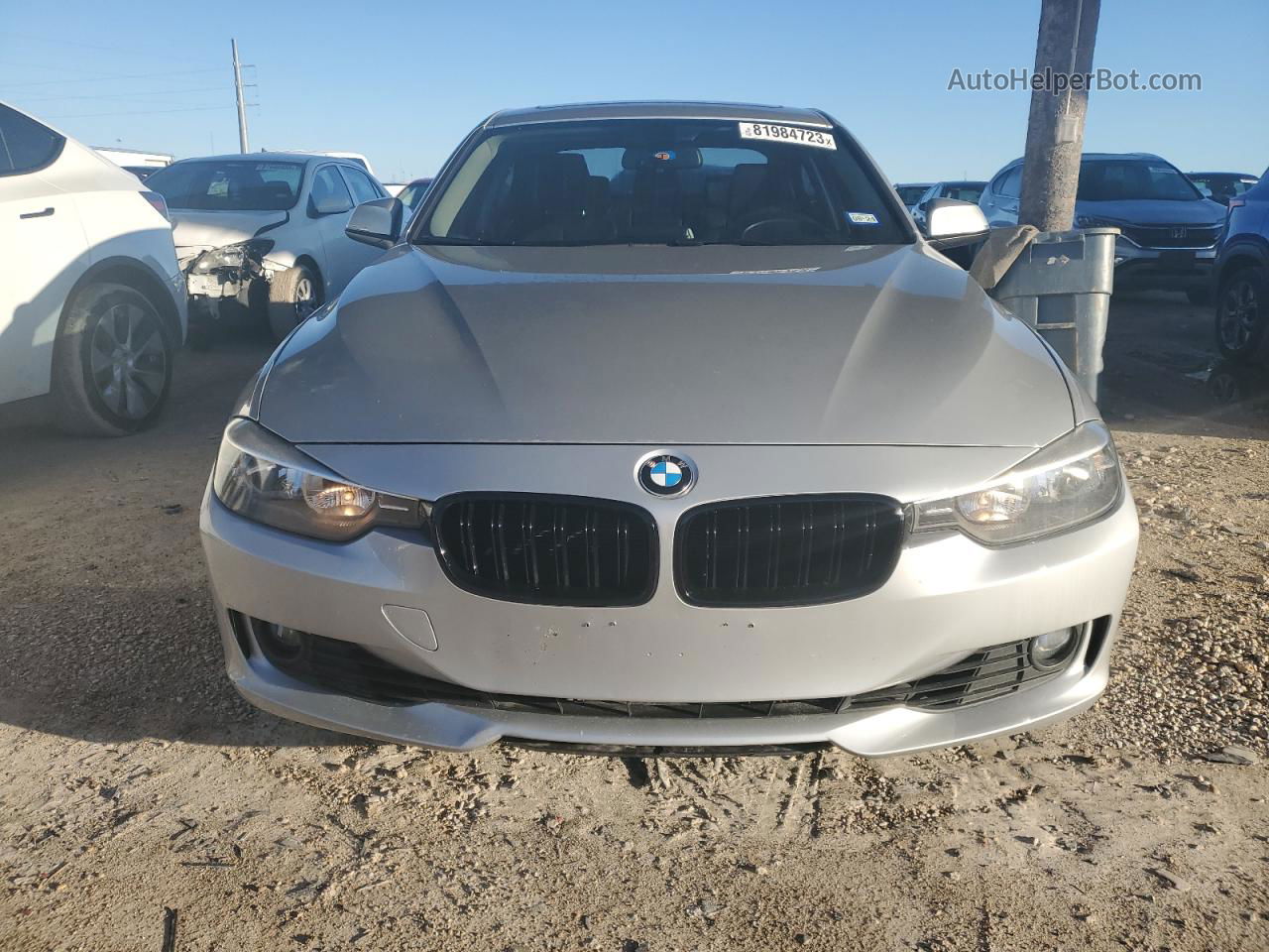 2013 Bmw 328 I Silver vin: WBA3A5G58DNP24968