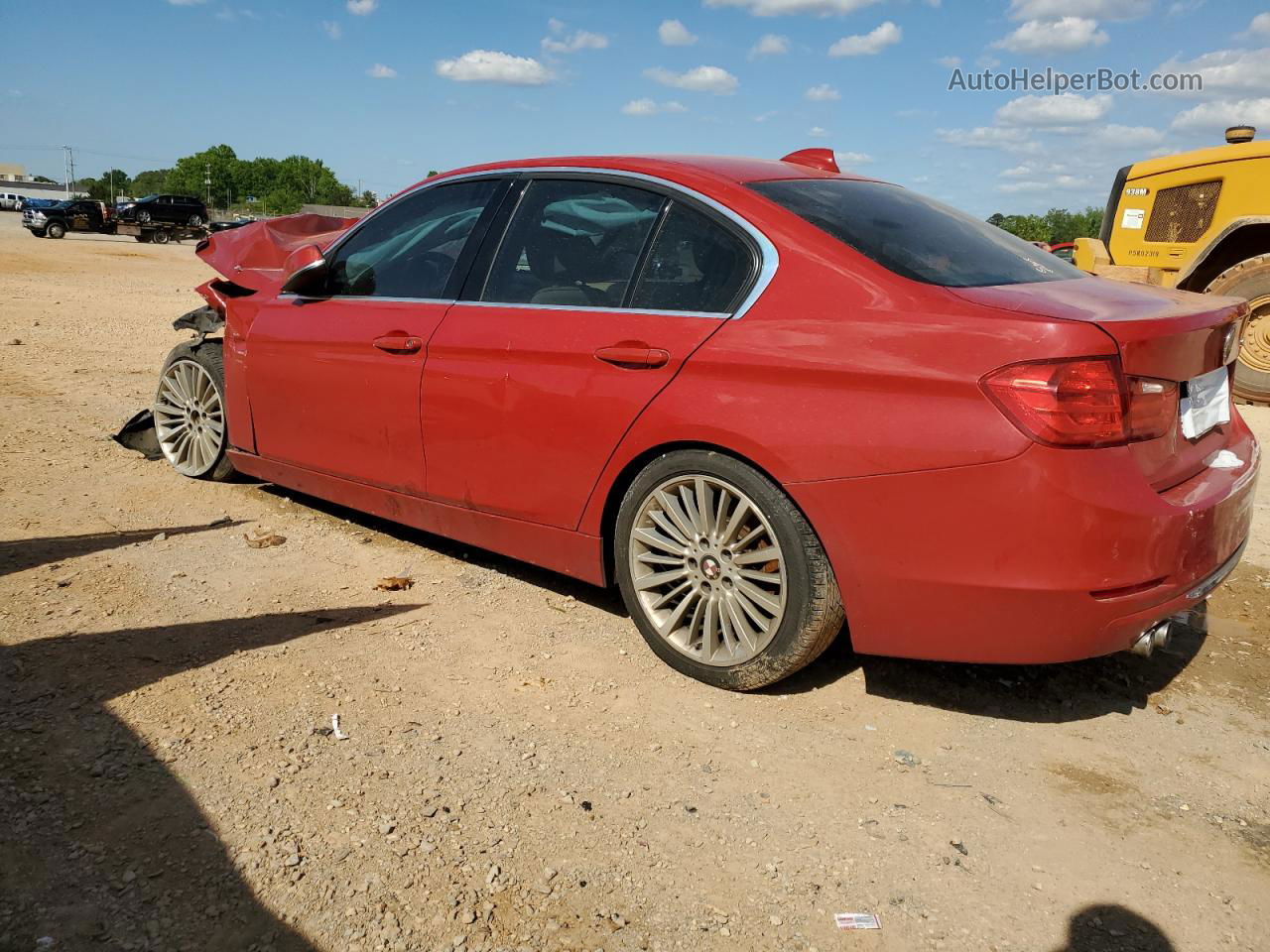 2014 Bmw 328 I Red vin: WBA3A5G58ENP30741