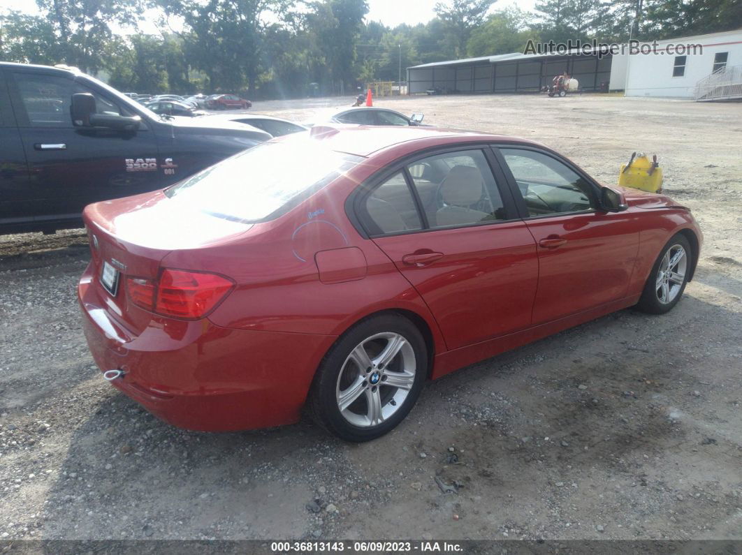 2014 Bmw 3 Series 328i Red vin: WBA3A5G58ENP32554