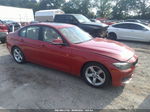 2014 Bmw 3 Series 328i Красный vin: WBA3A5G58ENP32554