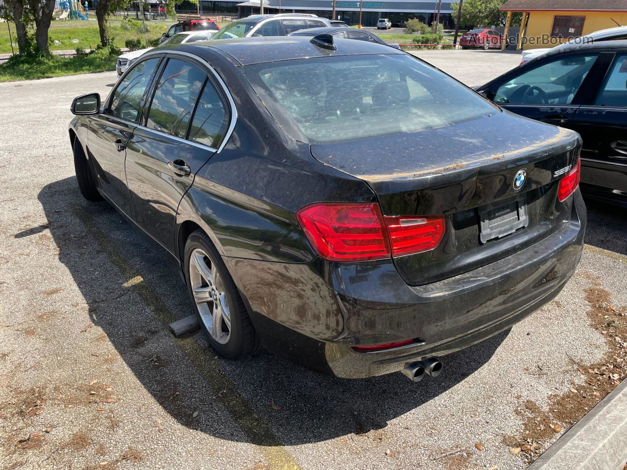 2015 Bmw 328 I Black vin: WBA3A5G58FNP34631