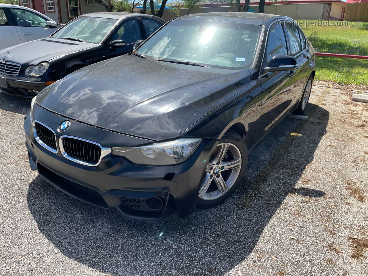 2015 Bmw 328 I Black vin: WBA3A5G58FNP34631