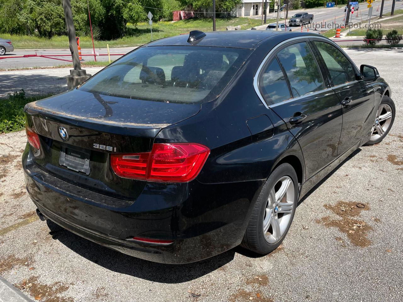 2015 Bmw 328 I Black vin: WBA3A5G58FNP34631