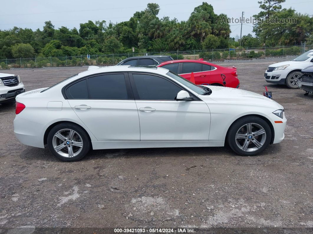 2015 Bmw 328i   White vin: WBA3A5G58FNS83426