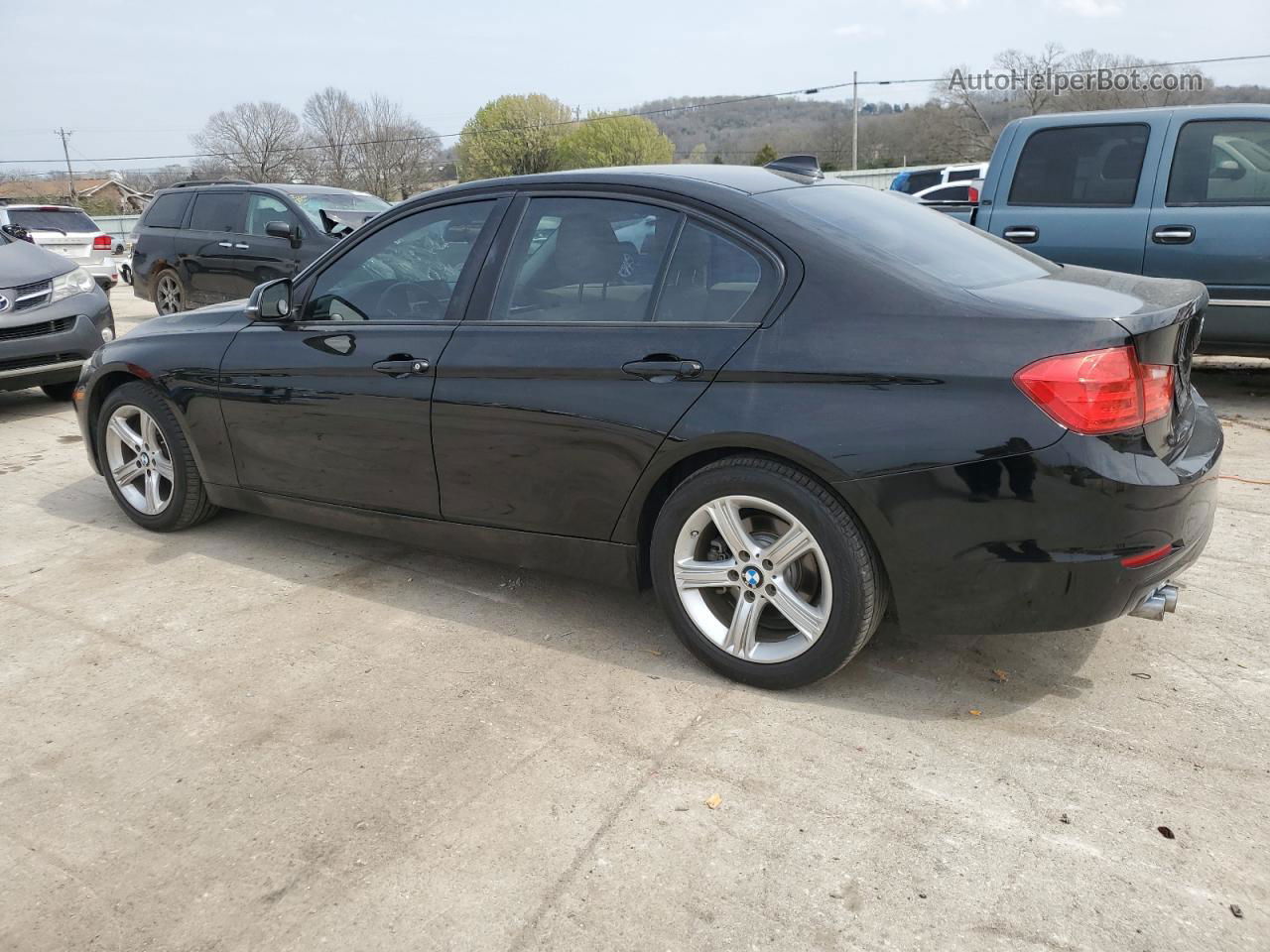 2015 Bmw 328 I Black vin: WBA3A5G58FNS91686