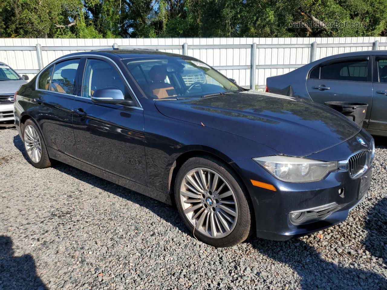 2012 Bmw 328 I Blue vin: WBA3A5G59CNP15937