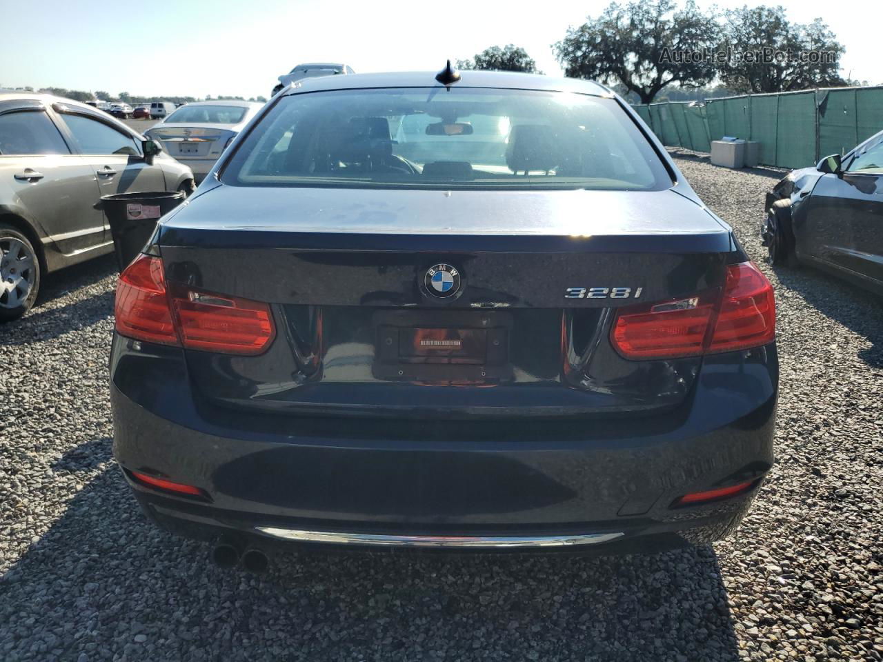 2012 Bmw 328 I Blue vin: WBA3A5G59CNP15937