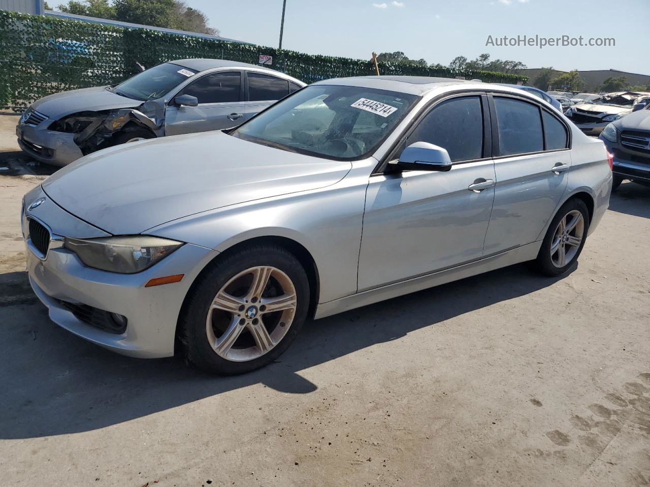 2012 Bmw 328 I Silver vin: WBA3A5G59CNP16456