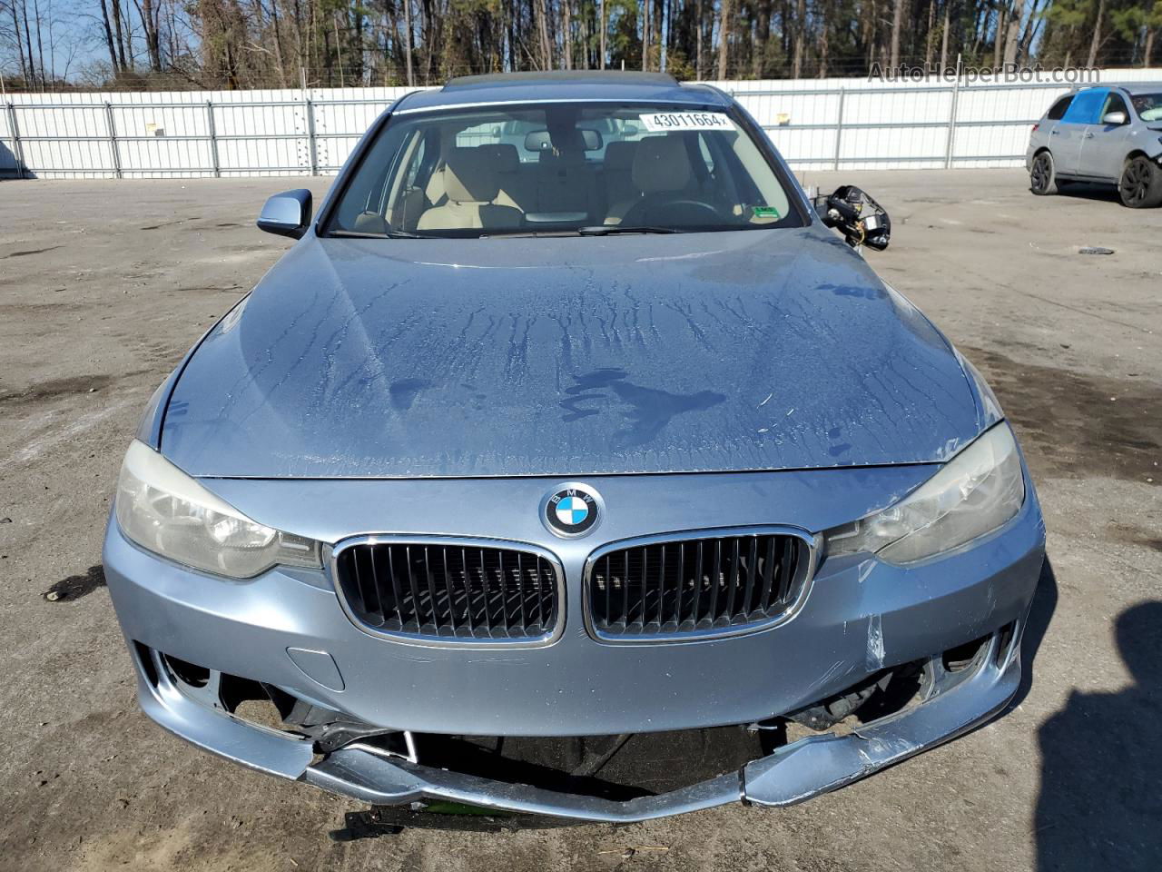 2013 Bmw 328 I Blue vin: WBA3A5G59DNP19441