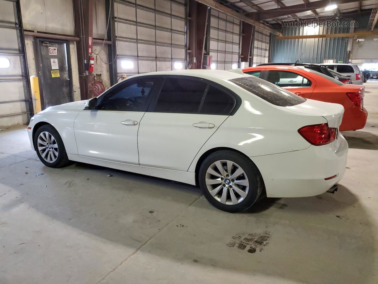 2013 Bmw 328 I White vin: WBA3A5G59DNP20279