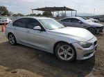 2014 Bmw 328 I Silver vin: WBA3A5G59ENP28321