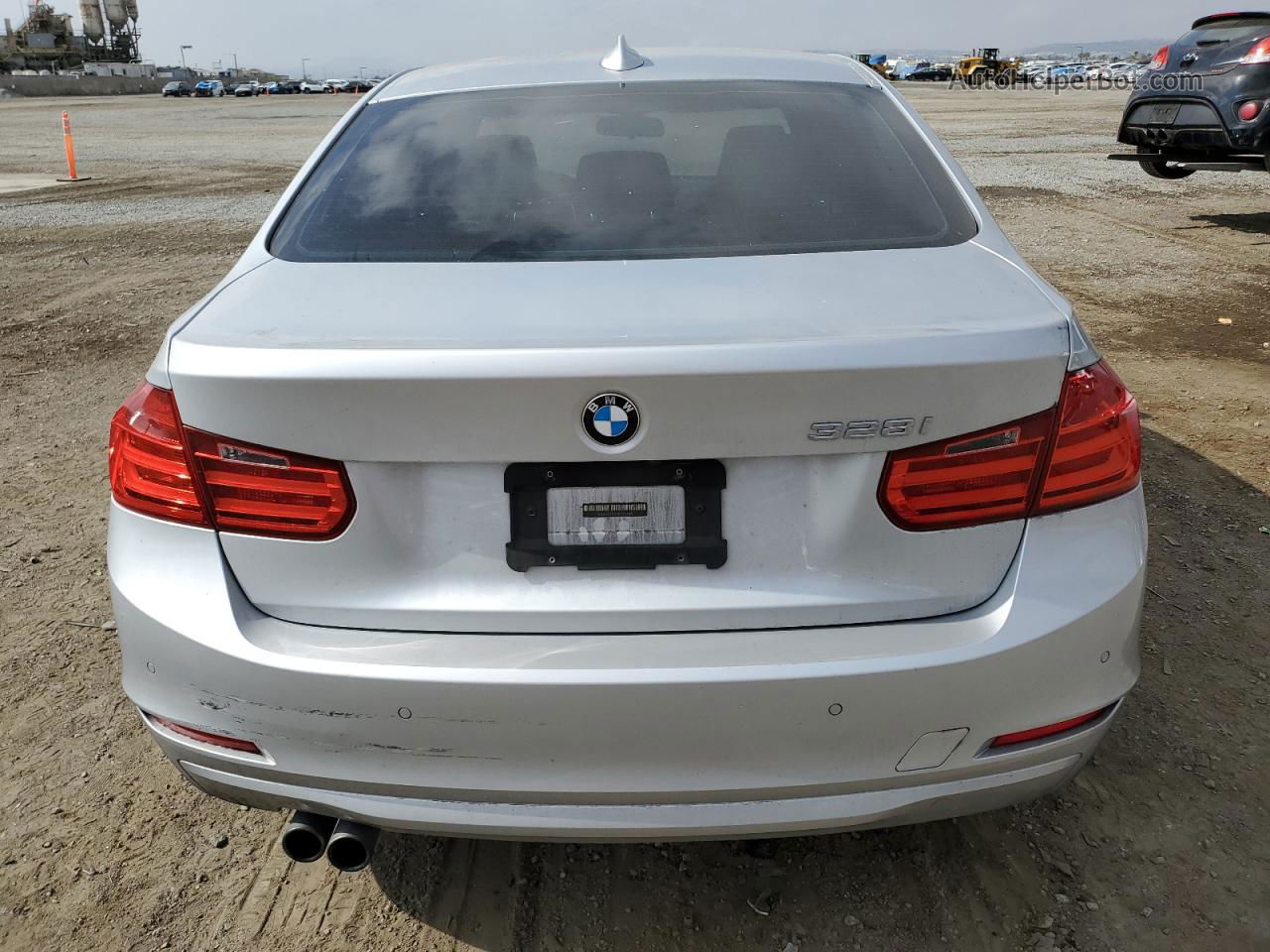 2014 Bmw 328 I Silver vin: WBA3A5G59ENP28321