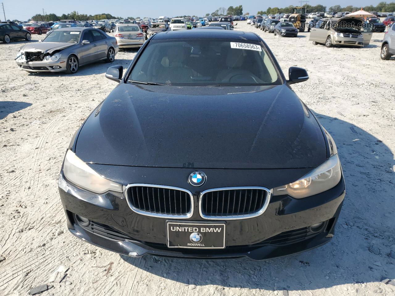 2014 Bmw 328 I Black vin: WBA3A5G59ENP29095