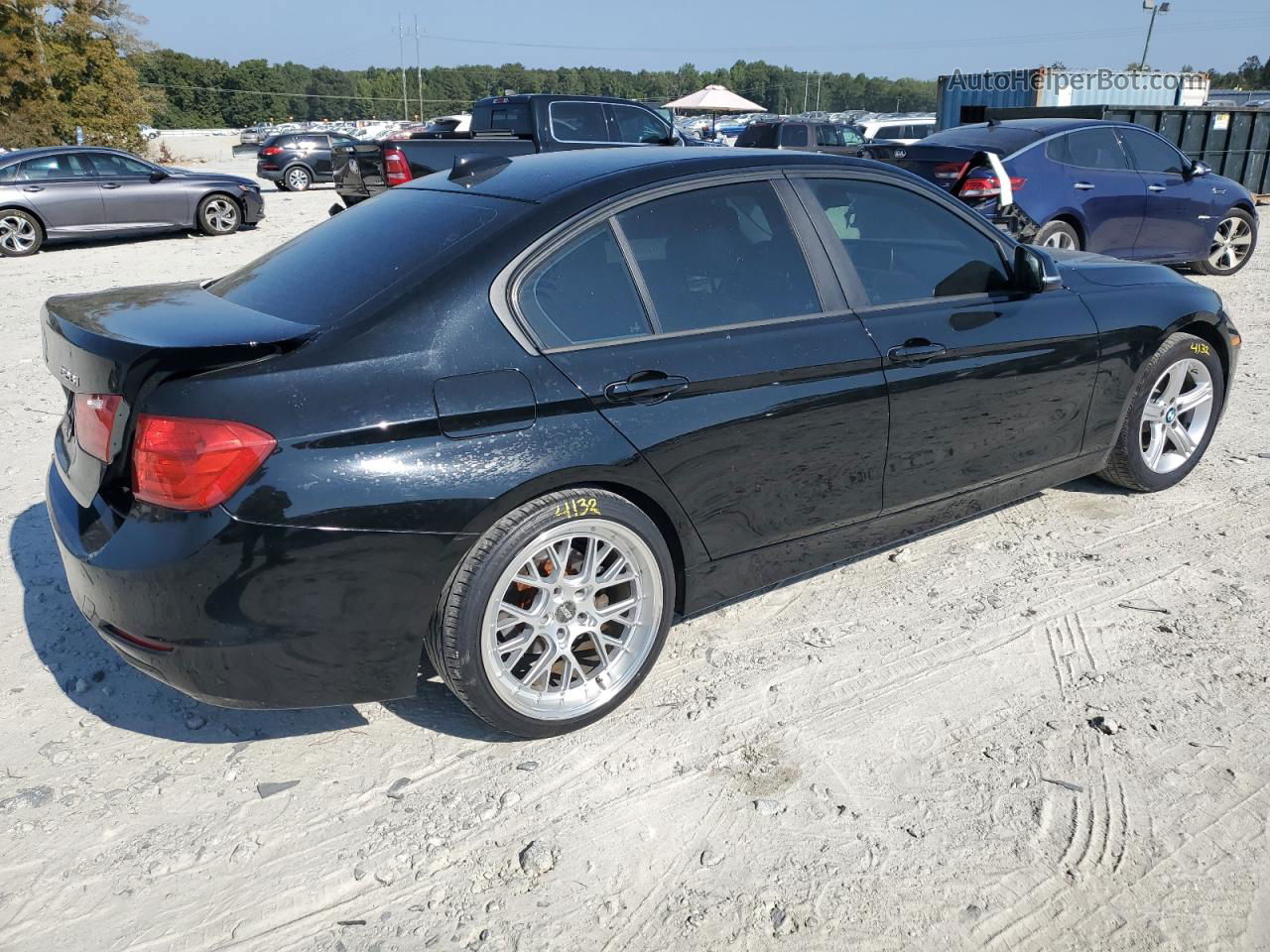 2014 Bmw 328 I Black vin: WBA3A5G59ENP29095