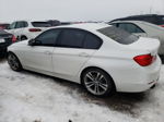 2015 Bmw 328 I White vin: WBA3A5G59FNS85265