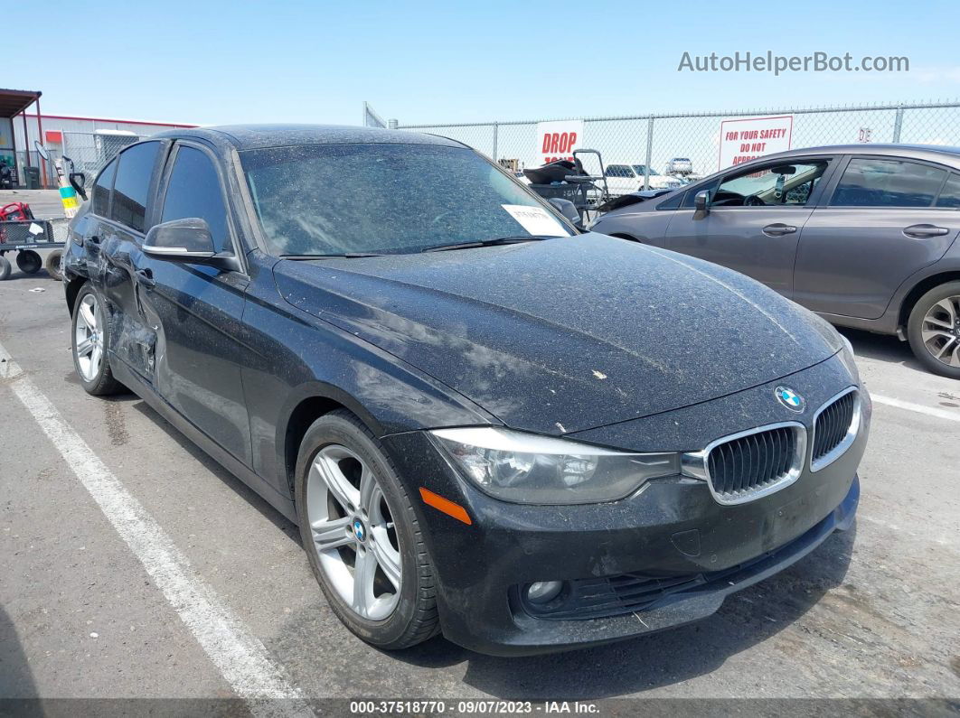 2015 Bmw 328i Черный vin: WBA3A5G59FNS85525