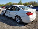 2015 Bmw 328 I White vin: WBA3A5G59FNS86366