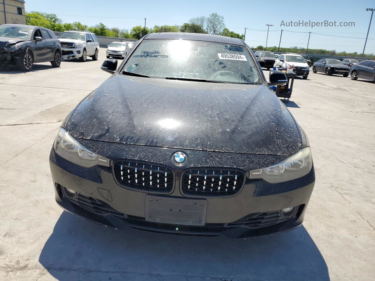 2012 Bmw 328 I Black vin: WBA3A5G5XCNP16076