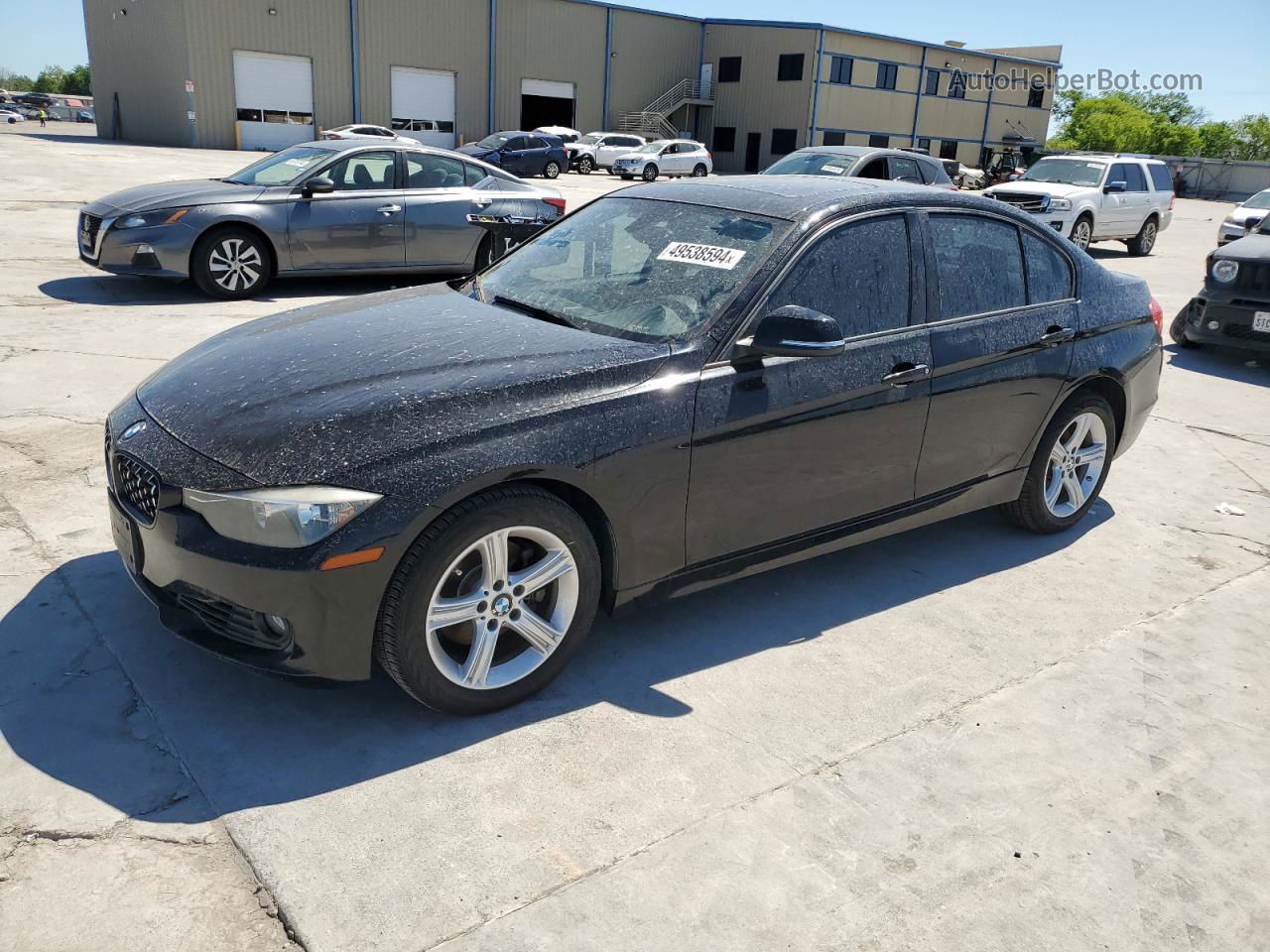 2012 Bmw 328 I Black vin: WBA3A5G5XCNP16076