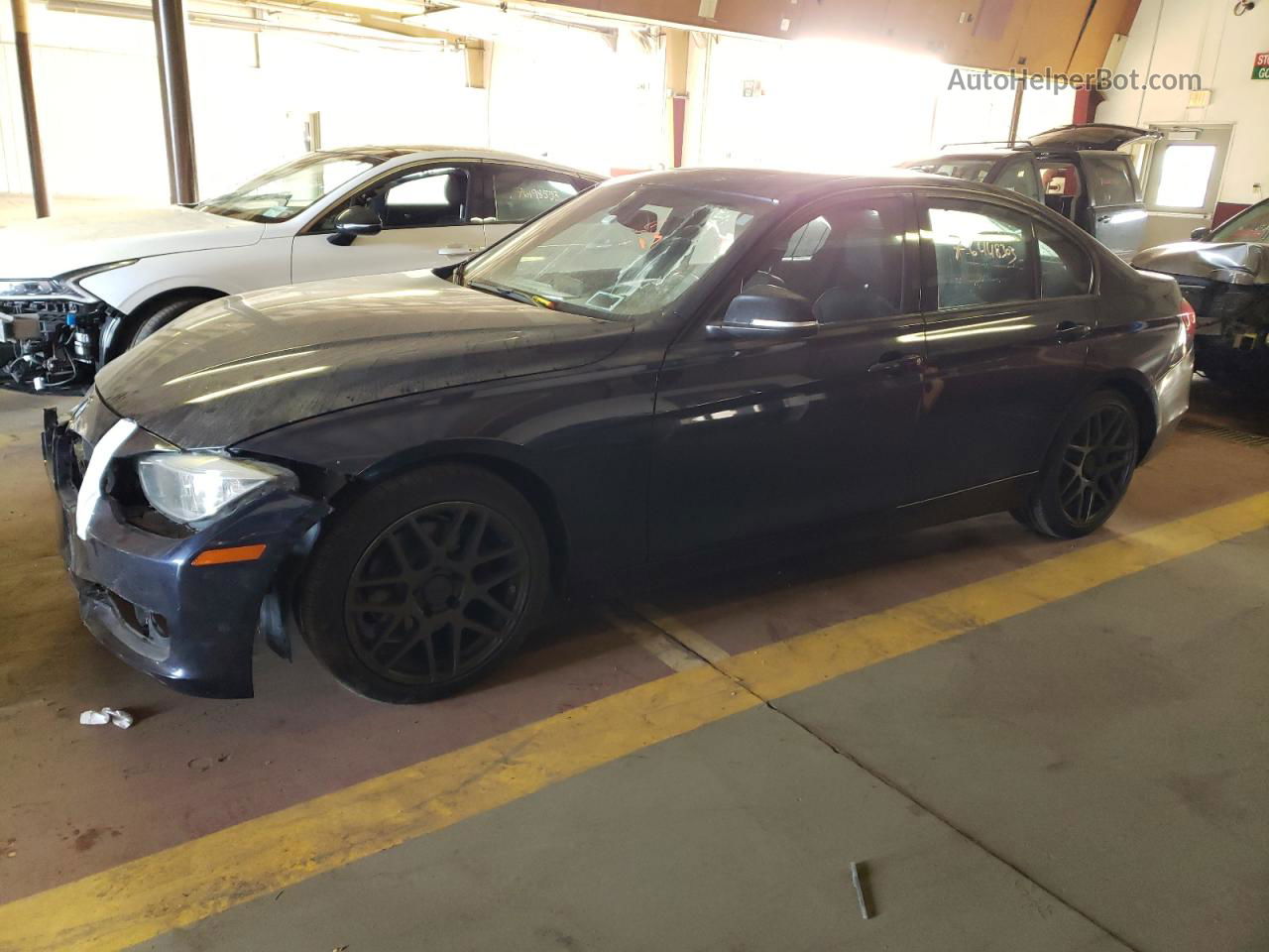 2013 Bmw 328 I Blue vin: WBA3A5G5XDNP21795