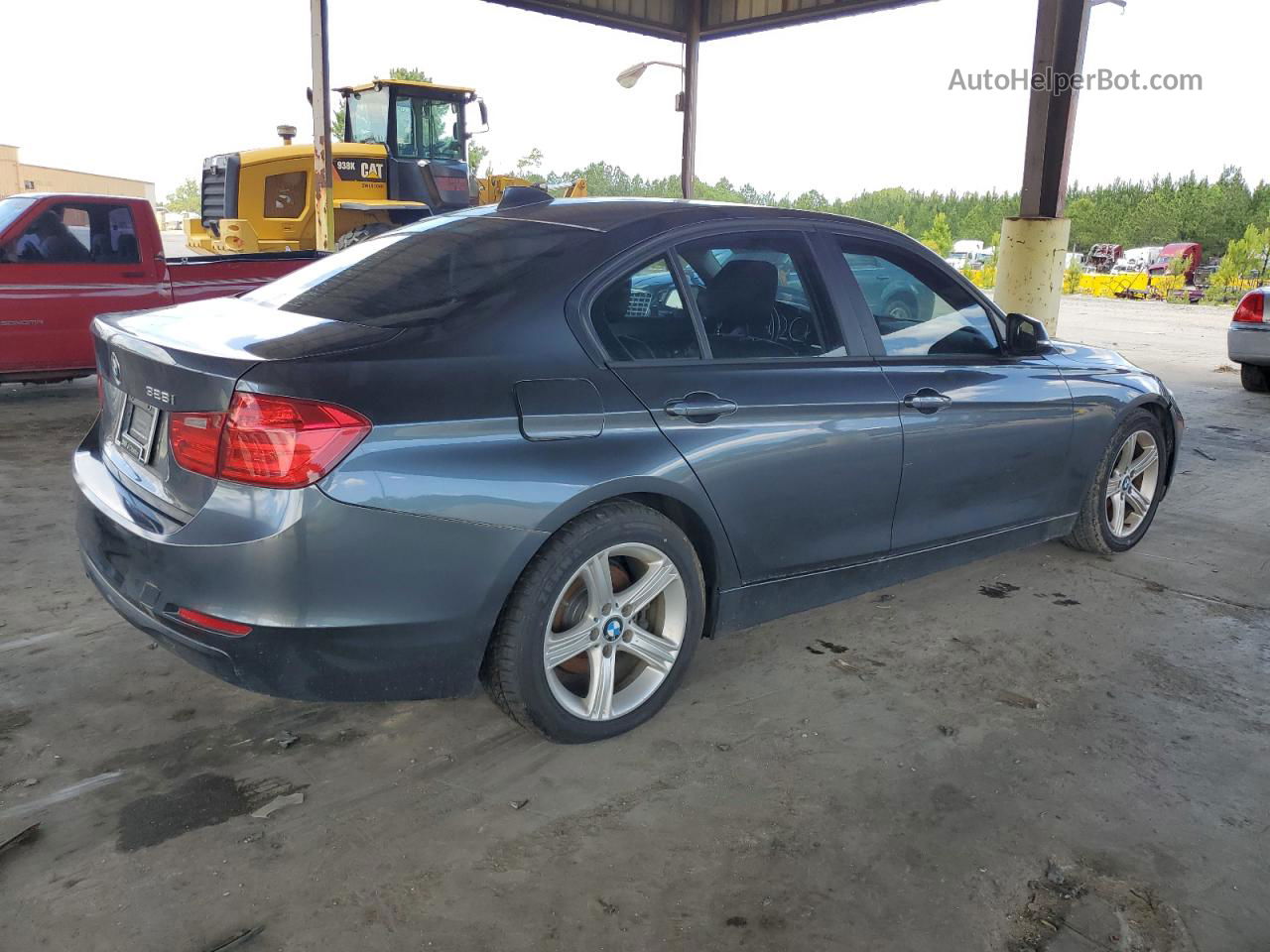 2013 Bmw 328 I Gray vin: WBA3A5G5XDNP25149