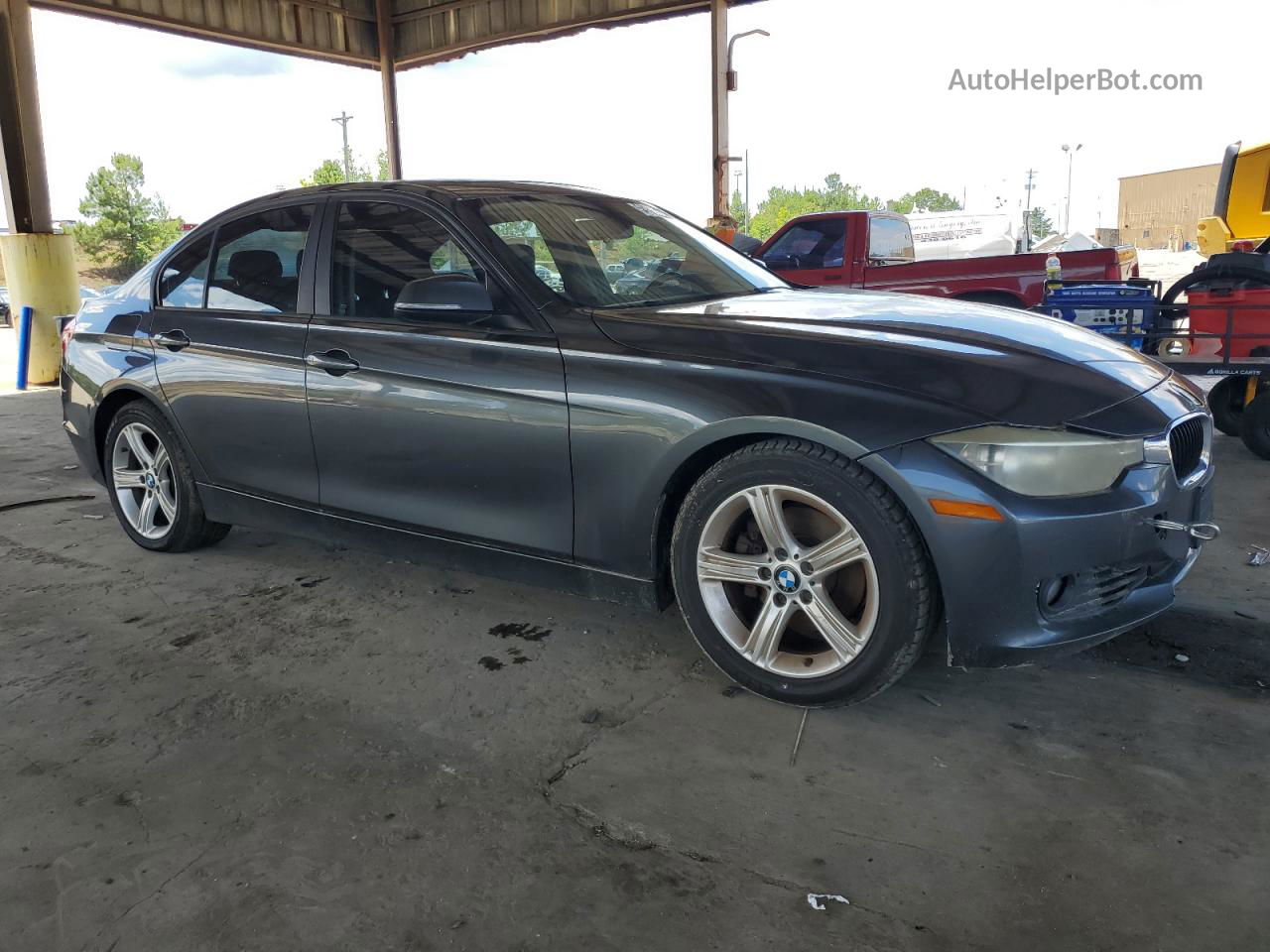 2013 Bmw 328 I Gray vin: WBA3A5G5XDNP25149