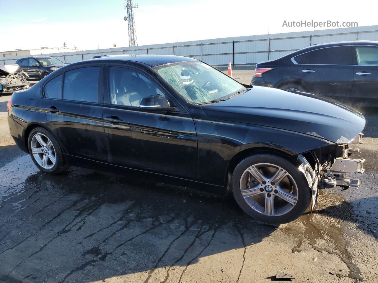 2013 Bmw 328 I Black vin: WBA3A5G5XDNP25166